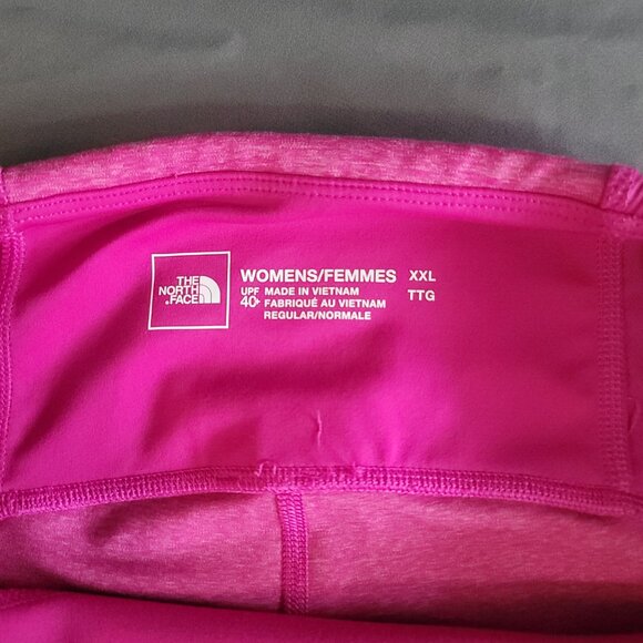 The North Face Leggings Womens XXL Pink Dune Sky Utility Tights UPF40 Hike Train - Picture 9 of 15
